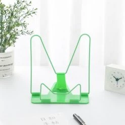 FUIENKO Serre-livres Portatifs Pliables Et Ajustables, 1 Pièce, Porte-livres De Lecture De Base, Porte-documents,,green 10 FUIENKO Serre-livres Portatifs Pliables Et Ajustables, 1 Pièce, Porte-livres De Lecture De Base, Porte-documents,,green -Petit rangement Soldes Magasin 68245578 4