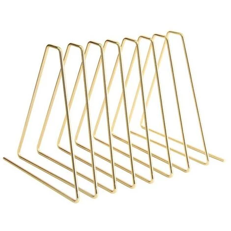 FUIENKO Organisateur De Livre En Fer Forgé à 7 Grilles, étagère De Rangement Pratique Pour Les Fichiers, Style Nordique, Bureau,gold,CHINA 3 FUIENKO Organisateur De Livre En Fer Forgé à 7 Grilles, étagère De Rangement Pratique Pour Les Fichiers, Style Nordique, Bureau,gold,CHINA