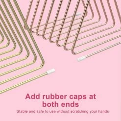 FUIENKO Organisateur De Livre En Fer Forgé à 7 Grilles, étagère De Rangement Pratique Pour Les Fichiers, Style Nordique, Bureau,gold,CHINA 11 FUIENKO Organisateur De Livre En Fer Forgé à 7 Grilles, étagère De Rangement Pratique Pour Les Fichiers, Style Nordique, Bureau,gold,CHINA -Petit rangement Soldes Magasin 68245585 5