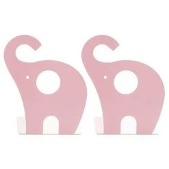 FUIENKO Extrémités De Livre, Serre-livres, Extrémités De Livre Pour étagères, Serre-livres Pour étagères, Serre-livres, Extrémités De Livre Pour Livres Lourds,Rose