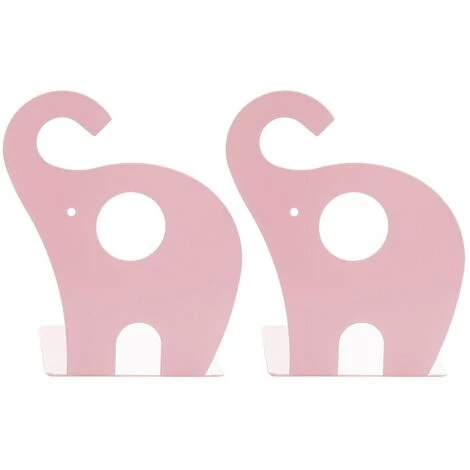 FUIENKO Extrémités De Livre, Serre-livres, Extrémités De Livre Pour étagères, Serre-livres Pour étagères, Serre-livres, Extrémités De Livre Pour Livres Lourds,Rose 4 FUIENKO Extrémités De Livre, Serre-livres, Extrémités De Livre Pour étagères, Serre-livres Pour étagères, Serre-livres, Extrémités De Livre Pour Livres Lourds,Rose – Image 2