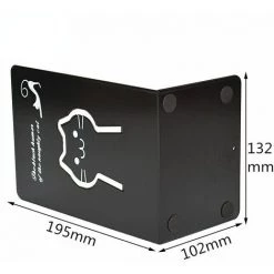 FUIENKO Organisateur De Bureau En Forme De L, Porte-livre De Bureau, Accessoires De Papeterie Scolaire, Organisateur De Livre De Budget,Pair Of Black Cats 10 FUIENKO Organisateur De Bureau En Forme De L, Porte-livre De Bureau, Accessoires De Papeterie Scolaire, Organisateur De Livre De Budget,Pair Of Black Cats -Petit rangement Soldes Magasin 68245637 4