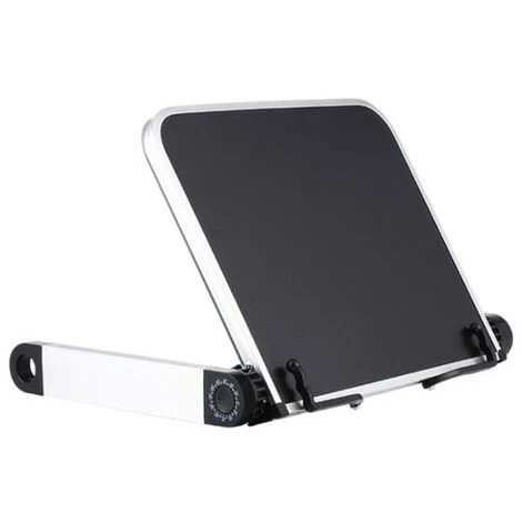 FUIENKO Support De Livre De Lecture Pliable, Support De Bibliothèque Pour Livre De Cuisine PC, Support Réglable à 360 Degrés, Organisateur De Bureau,BK-A 3 FUIENKO Support De Livre De Lecture Pliable, Support De Bibliothèque Pour Livre De Cuisine PC, Support Réglable à 360 Degrés, Organisateur De Bureau,BK-A