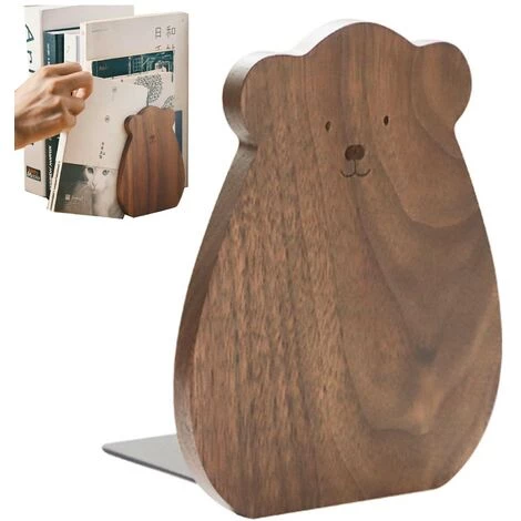 FUIENKO Nouveau Support De Livre En Bois Naturel, Organisateur De Bureau, Bureau, Maison, Serre-livres, Fin De Livre, étagère, 2022,B,Belgique 4 FUIENKO Nouveau Support De Livre En Bois Naturel, Organisateur De Bureau, Bureau, Maison, Serre-livres, Fin De Livre, étagère, 2022,B,Belgique – Image 2