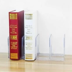 FUIENKO Serre-livres En Acrylique Transparent, étagère De Rangement De Bureau, étagère épaissie, Résistante Aux Taches, Accessoires De Bureau, Fournitures De Bureau,frosted L 1pcs 9 FUIENKO Serre-livres En Acrylique Transparent, étagère De Rangement De Bureau, étagère épaissie, Résistante Aux Taches, Accessoires De Bureau, Fournitures De Bureau,frosted L 1pcs -Petit rangement Soldes Magasin 68245802 3