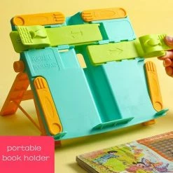 FUIENKO Support Réglable Multifonctionnel Pour étudiant, Papeterie Support De Livre à Clip Simple Pour Livre, Support Pour Téléphone, Fournitures,pink Normal -Petit rangement Soldes Magasin 68245989 2