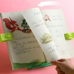 FUIENKO Support Réglable Multifonctionnel Pour étudiant, Papeterie Support De Livre à Clip Simple Pour Livre, Support Pour Téléphone, Fournitures,pink Normal -Petit rangement Soldes Magasin 68245989 3