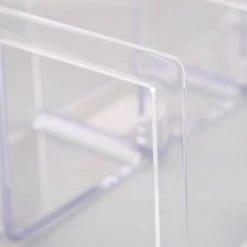 FUIENKO Serre-livres En Acrylique Transparent Multicouche, étagère Décorative Pour Livre, Pour La Maison, Le Bureau, L'école, La Bibliothèque, Fournitures De Papeterie, Cadeaux,02 -Petit rangement Soldes Magasin 68246013 3