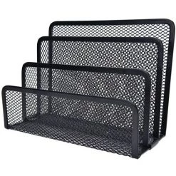 FUIENKO Serre-livres En Métal, 1 Pièce, Organisateur De Livres En Maille, étagère De Livres, Bureau, Maison -Petit rangement Soldes Magasin 68246093 5