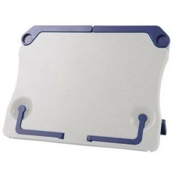 FUIENKO Support De Livre Portable Réglable, Repose-livre De Cuisine Pliable Pour La Lecture De Documents,White