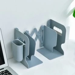 FUIENKO Étagère De Rangement Rétractable Et Réglable Pour Livres D'étudiants, Avec Organisateur De Bureau, Accessoire De Bureau Bleu,Grey 9 FUIENKO Étagère De Rangement Rétractable Et Réglable Pour Livres D'étudiants, Avec Organisateur De Bureau, Accessoire De Bureau Bleu,Grey -Petit rangement Soldes Magasin 68246473 3