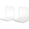 FUIENKO Serres-Livres En Acrylique Transparent En Forme L, Organisateur De Bureau, Porte-Livre, Des Accessoires Décoratifs De Papeterie Scolaire Et De Bureau, 2 Pièces 1 FUIENKO Serres-Livres En Acrylique Transparent En Forme L, Organisateur De Bureau, Porte-Livre, Des Accessoires Décoratifs De Papeterie Scolaire Et De Bureau, 2 Pièces -Petit rangement Soldes Magasin 68247264 1