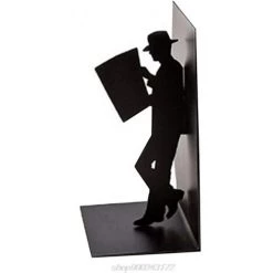 FUIENKO Serre-livres En Fer Antidérapant, Support De Livre Rétro, Décoration De Table Pour La Maison Ou Le Bureau, Livraison Directe M21 21,A -Petit rangement Soldes Magasin 68247674 5