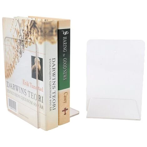 FUIENKO Support De Livre En Acrylique Transparent, Présentoir à Chevalets, étagère, Cadre Photo, Organisateur, Vaisselle, Accessoires De Papeterie,4mm 4 FUIENKO Support De Livre En Acrylique Transparent, Présentoir à Chevalets, étagère, Cadre Photo, Organisateur, Vaisselle, Accessoires De Papeterie,4mm – Image 2