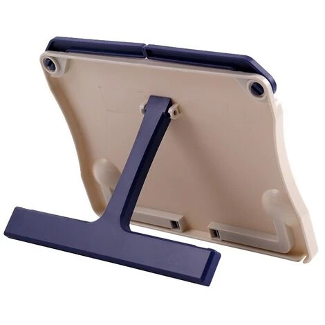 FUIENKO Support De Lecture Portable, étagère Pliante Pour Livre De Cuisine, Organisateur, Serre-livres Pour Partition De Musique, Tablette,Blue 5 FUIENKO Support De Lecture Portable, étagère Pliante Pour Livre De Cuisine, Organisateur, Serre-livres Pour Partition De Musique, Tablette,Blue – Image 3