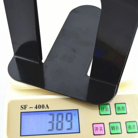 FUIENKO Serre-livres Noir En Forme De L, Organisateur De Bureau, Support De Livre, Accessoires De Papeterie Scolaire Et De Bureau,black Pair 6 FUIENKO Serre-livres Noir En Forme De L, Organisateur De Bureau, Support De Livre, Accessoires De Papeterie Scolaire Et De Bureau,black Pair – Image 4