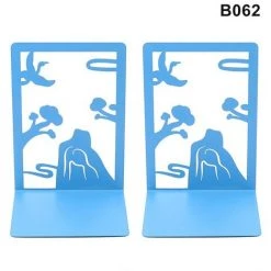 FUIENKO Porte-livre En Métal Créatif, Fin De Livre, Silhouette D'arbre, Décoratif, Robuste, Supports De Rangement Pour Albums Dvd, Serre-livres, Organisateur De Bureau,B062,États-unis