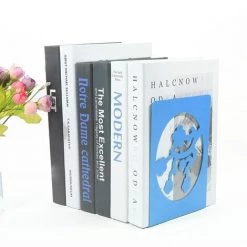 FUIENKO Porte-livre En Métal Créatif, Fin De Livre, Silhouette D'arbre, Décoratif, Robuste, Supports De Rangement Pour Albums Dvd, Serre-livres, Organisateur De Bureau,B062,États-unis -Petit rangement Soldes Magasin 68248129 3