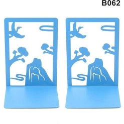 FUIENKO Porte-livre En Métal Créatif, Fin De Livre, Silhouette D'arbre, Décoratif, Robuste, Supports De Rangement Pour Albums Dvd, Serre-livres, Organisateur De Bureau,B062,États-unis -Petit rangement Soldes Magasin 68248129 4