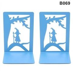 FUIENKO Porte-livre En Métal Créatif, Fin De Livre, Silhouette D'arbre, Décoratif, Robuste, Supports De Rangement Pour Albums Dvd, Serre-livres, Organisateur De Bureau,B062,États-unis -Petit rangement Soldes Magasin 68248129 5