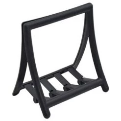 FUIENKO Porte-livre PP Pour Bureau, Organisateur De Livres, Porte-magazines, Peut Contenir 3-4 Livres,Black