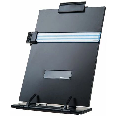 FUIENKO Porte-documents Réglable En Métal, Support De Livre, Cadre De Lecture Et De Frappe, Fournitures De Bureau 3 FUIENKO Porte-documents Réglable En Métal, Support De Livre, Cadre De Lecture Et De Frappe, Fournitures De Bureau
