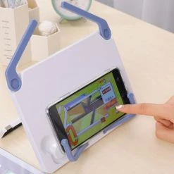 FUIENKO Support De Livre De Lecture Créatif, étagère D'étude De Support De Livre Livres De Recettes, Organisateur De Téléphone Support De Tablette Pour Partition De Musique, Tablette De Recettes,Bleu 9 FUIENKO Support De Livre De Lecture Créatif, étagère D'étude De Support De Livre Livres De Recettes, Organisateur De Téléphone Support De Tablette Pour Partition De Musique, Tablette De Recettes,Bleu -Petit rangement Soldes Magasin 68248546 3