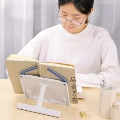 FUIENKO Support De Livre De Lecture Créatif, étagère D'étude De Support De Livre Livres De Recettes, Organisateur De Téléphone Support De Tablette Pour Partition De Musique, Tablette De Recettes,Bleu 10 FUIENKO Support De Livre De Lecture Créatif, étagère D'étude De Support De Livre Livres De Recettes, Organisateur De Téléphone Support De Tablette Pour Partition De Musique, Tablette De Recettes,Bleu -Petit rangement Soldes Magasin 68248546 4