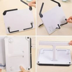 FUIENKO Support De Livre De Lecture Créatif, étagère D'étude De Support De Livre Livres De Recettes, Organisateur De Téléphone Support De Tablette Pour Partition De Musique, Tablette De Recettes,Bleu 11 FUIENKO Support De Livre De Lecture Créatif, étagère D'étude De Support De Livre Livres De Recettes, Organisateur De Téléphone Support De Tablette Pour Partition De Musique, Tablette De Recettes,Bleu -Petit rangement Soldes Magasin 68248546 5