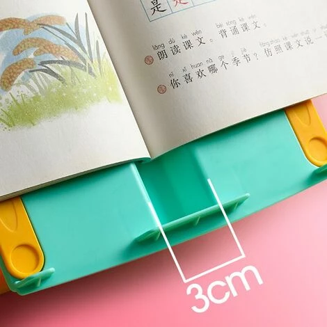 FUIENKO Support De Livre De Lecture Réglable, Portable Et Antidérapant, Pliable, En Métal, Pour Manuel, Tablette, Présentoir Pour Enfants Et Adultes,B,CHINA 4 FUIENKO Support De Livre De Lecture Réglable, Portable Et Antidérapant, Pliable, En Métal, Pour Manuel, Tablette, Présentoir Pour Enfants Et Adultes,B,CHINA – Image 2