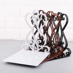 FUIENKO Serre-livres Métalliques Portables, 1 Paire, Support De Livre, étagère De Bureau Pour Fournitures De Bureau à Domicile,01 8 FUIENKO Serre-livres Métalliques Portables, 1 Paire, Support De Livre, étagère De Bureau Pour Fournitures De Bureau à Domicile,01 -Petit rangement Soldes Magasin 68248793 2