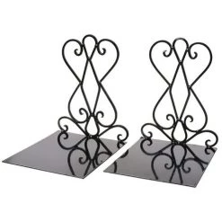 FUIENKO Serre-livres Métalliques Portables, 1 Paire, Support De Livre, étagère De Bureau Pour Fournitures De Bureau à Domicile,01 10 FUIENKO Serre-livres Métalliques Portables, 1 Paire, Support De Livre, étagère De Bureau Pour Fournitures De Bureau à Domicile,01 -Petit rangement Soldes Magasin 68248793 4