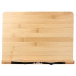 FUIENKO Porte-livre De Lecture En Bambou, Plateau Réglable, Pinces à Page, Pliable, Tablette, Livre De Cuisine, Portable, Robuste 8 FUIENKO Porte-livre De Lecture En Bambou, Plateau Réglable, Pinces à Page, Pliable, Tablette, Livre De Cuisine, Portable, Robuste -Petit rangement Soldes Magasin 68248870 2