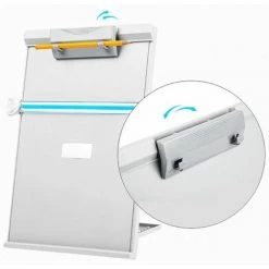 FUIENKO Support De Documents En Plastique Réglable Pour Ordinateur, Support De Livre, Cadre De Lecture Et De Frappe, Serre-livres, étagère De Recettes, Organisateur Pliable -Petit rangement Soldes Magasin 68248956 5