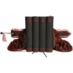 FUIENKO Serre-livres Rampage Pour Livres Et Magazines, Pour Maison Et Bureau, Support Organisateur De Livres En Résine Polyvalent, Support Antidérapant, Décor De Statue De Bureau,as Shows,États-unis -Petit rangement Soldes Magasin 68249174 2