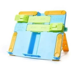 FUIENKO Étagère De Lecture Réglable Pour Enfants, Support De Livre Pliable Portable G6DD,Gris Foncé