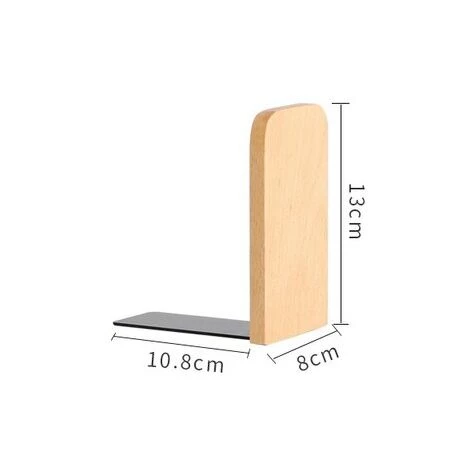 FUIENKO Nouveau Support De Livre En Bois Naturel Antidérapant, Serre-livres, Fin De Livre, étagère Pour étudiants, 2022,(thickness 9mm) 3 FUIENKO Nouveau Support De Livre En Bois Naturel Antidérapant, Serre-livres, Fin De Livre, étagère Pour étudiants, 2022,(thickness 9mm)