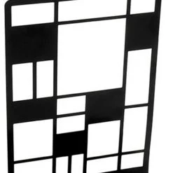 FUIENKO Serre-livres En Métal De Qualité Supérieure, 2 Pièces/paquet, Support De Livre Ajouré, Créatif, Antidérapant, Cadeau,Black 10 FUIENKO Serre-livres En Métal De Qualité Supérieure, 2 Pièces/paquet, Support De Livre Ajouré, Créatif, Antidérapant, Cadeau,Black -Petit rangement Soldes Magasin 68249531 4