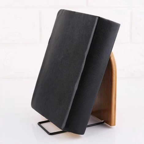 FUIENKO Organisateur Et Serre-livres Naturel En Bamboo De Bureau Pour Maison, Support étagère, Bibliothèque,,S 4 FUIENKO Organisateur Et Serre-livres Naturel En Bamboo De Bureau Pour Maison, Support étagère, Bibliothèque,,S – Image 2