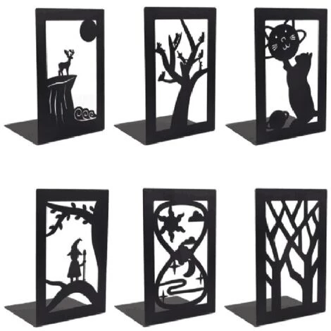 FUIENKO Bouchons De Livres En Métal, Design Artistique Créatif, Organisateur De Livres En Métal Exquis, Cadeaux D'anniversaire Créatifs, Organisateurs De Bureau,Hourglass 4 FUIENKO Bouchons De Livres En Métal, Design Artistique Créatif, Organisateur De Livres En Métal Exquis, Cadeaux D'anniversaire Créatifs, Organisateurs De Bureau,Hourglass – Image 2