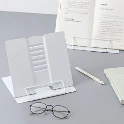 FUIENKO Support De Livre En Métal, Porte-livre Réglable à 6 Vitesses Plateau Et Trombones-livre De Cuisine Bureau De Lecture, Supports Pour Manuels Portables 11 FUIENKO Support De Livre En Métal, Porte-livre Réglable à 6 Vitesses Plateau Et Trombones-livre De Cuisine Bureau De Lecture, Supports Pour Manuels Portables -Petit rangement Soldes Magasin 68249863 5