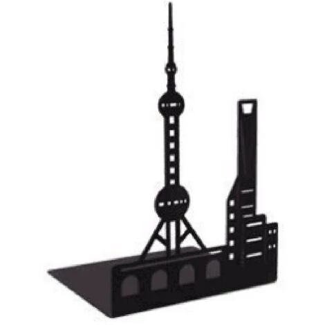 FUIENKO Serre-livres Tour Eiffel Ajourés, 1 Ensemble, Serre-livres Créatifs En Métal, Motifs Marquants, Design, Décoration Pour La Maison Ou Le Bureau, HX6A,F 3 FUIENKO Serre-livres Tour Eiffel Ajourés, 1 Ensemble, Serre-livres Créatifs En Métal, Motifs Marquants, Design, Décoration Pour La Maison Ou Le Bureau, HX6A,F