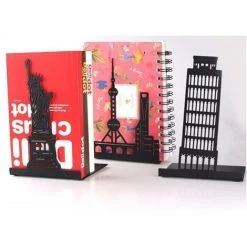 FUIENKO Serre-livres Tour Eiffel Ajourés, 1 Ensemble, Serre-livres Créatifs En Métal, Motifs Marquants, Design, Décoration Pour La Maison Ou Le Bureau, HX6A,F 9 FUIENKO Serre-livres Tour Eiffel Ajourés, 1 Ensemble, Serre-livres Créatifs En Métal, Motifs Marquants, Design, Décoration Pour La Maison Ou Le Bureau, HX6A,F -Petit rangement Soldes Magasin 68249864 3