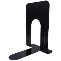 FUIENKO Serre-livres En Acrylique Noir En Forme De L, Organisateur De Bureau, Porte-livre De Bureau, Accessoires De Papeterie Scolaire Et De Bureau,black Pair -Petit rangement Soldes Magasin 68249889 5