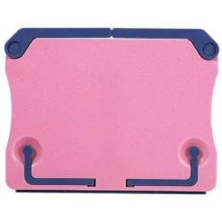 FUIENKO Support De Lecture Portable De Bureau, Tablette Pliante Pour Livre De Recettes Et Cuisiner Pour Partition De Musique,Pink,CHINA