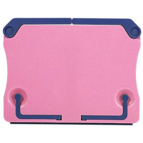 FUIENKO Support De Lecture Portable De Bureau, Tablette Pliante Pour Livre De Recettes Et Cuisiner Pour Partition De Musique,Pink,CHINA 3 FUIENKO Support De Lecture Portable De Bureau, Tablette Pliante Pour Livre De Recettes Et Cuisiner Pour Partition De Musique,Pink,CHINA