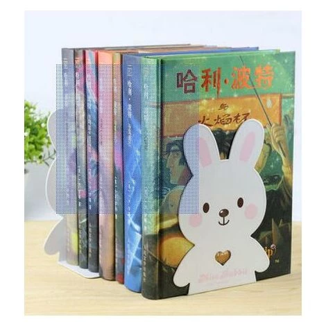 FUIENKO Deli – Porte-livre En Métal Pièces/paire X 88x80cm, 2 181 Livres, Avec Des Motifs D'animaux Mignons, Pour Enfants, Papeterie, Fournitures Scolaires Et De Bureau,rabbit 4 FUIENKO Deli – Porte-livre En Métal Pièces/paire X 88x80cm, 2 181 Livres, Avec Des Motifs D'animaux Mignons, Pour Enfants, Papeterie, Fournitures Scolaires Et De Bureau,rabbit – Image 2