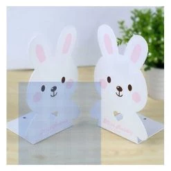 FUIENKO Deli – Porte-livre En Métal Pièces/paire X 88x80cm, 2 181 Livres, Avec Des Motifs D'animaux Mignons, Pour Enfants, Papeterie, Fournitures Scolaires Et De Bureau,rabbit 9 FUIENKO Deli – Porte-livre En Métal Pièces/paire X 88x80cm, 2 181 Livres, Avec Des Motifs D'animaux Mignons, Pour Enfants, Papeterie, Fournitures Scolaires Et De Bureau,rabbit -Petit rangement Soldes Magasin 68250148 4