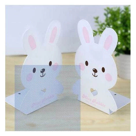 FUIENKO Deli – Porte-livre En Métal Pièces/paire X 88x80cm, 2 181 Livres, Avec Des Motifs D'animaux Mignons, Pour Enfants, Papeterie, Fournitures Scolaires Et De Bureau,rabbit 6 FUIENKO Deli – Porte-livre En Métal Pièces/paire X 88x80cm, 2 181 Livres, Avec Des Motifs D'animaux Mignons, Pour Enfants, Papeterie, Fournitures Scolaires Et De Bureau,rabbit – Image 4