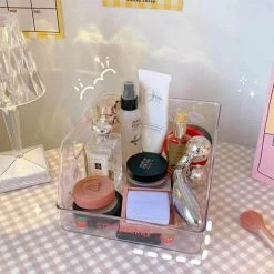 FUIENKO Étagère à Livres En Acrylique Transparent, étagère De Bureau, Organisateur De Serre-livres, Support De Rangement De Papeterie Pour étudiant, Support De Livre Et De Magazine,A1 -Petit rangement Soldes Magasin 68250175 3